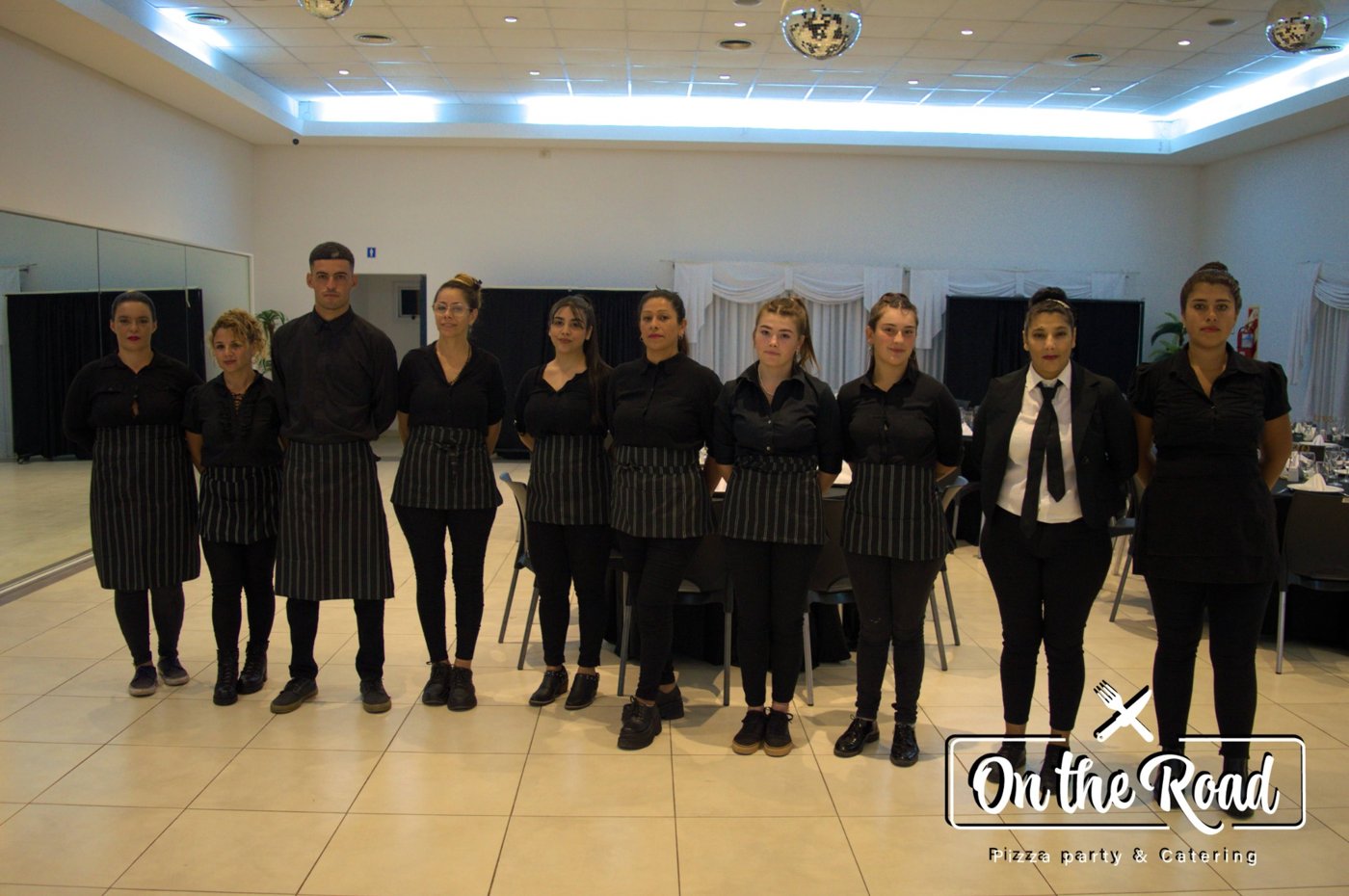 El equipo de OTR reunido durante un evento